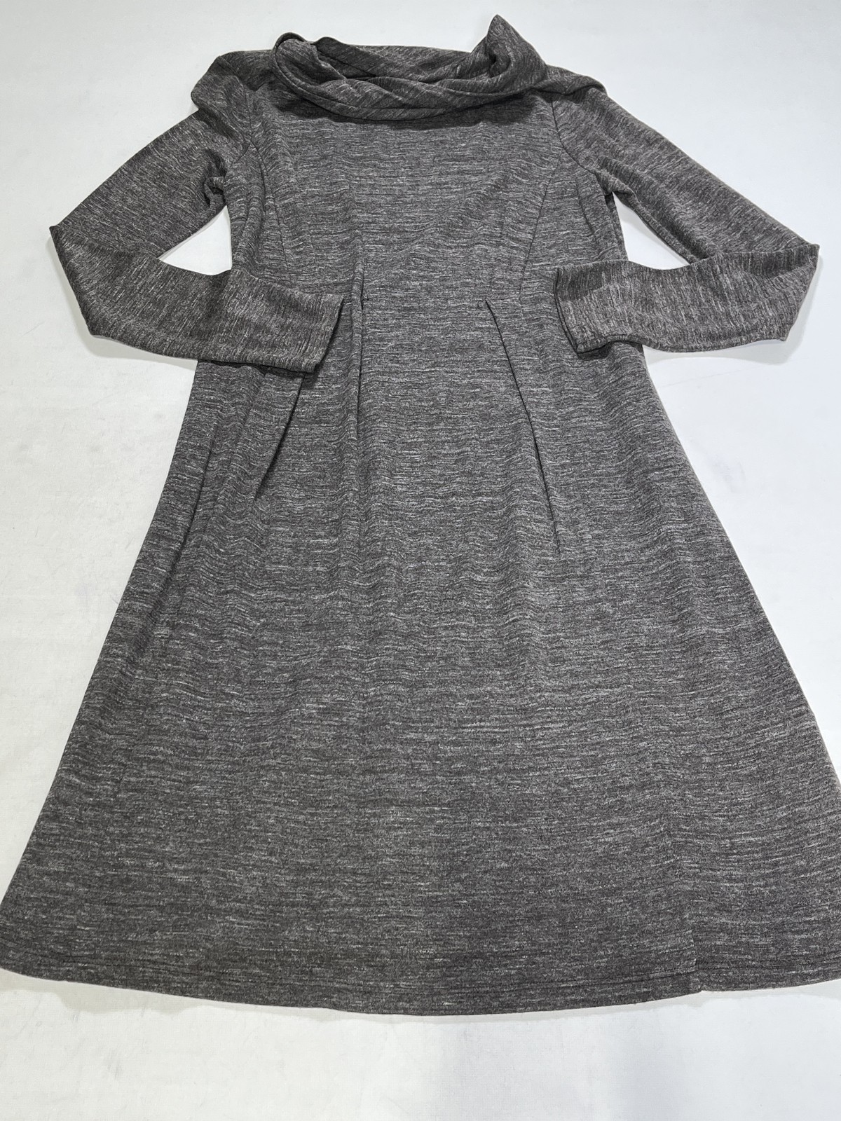 Womens Perserico Gray Long Sleeve Dress Size EU 42 NEW