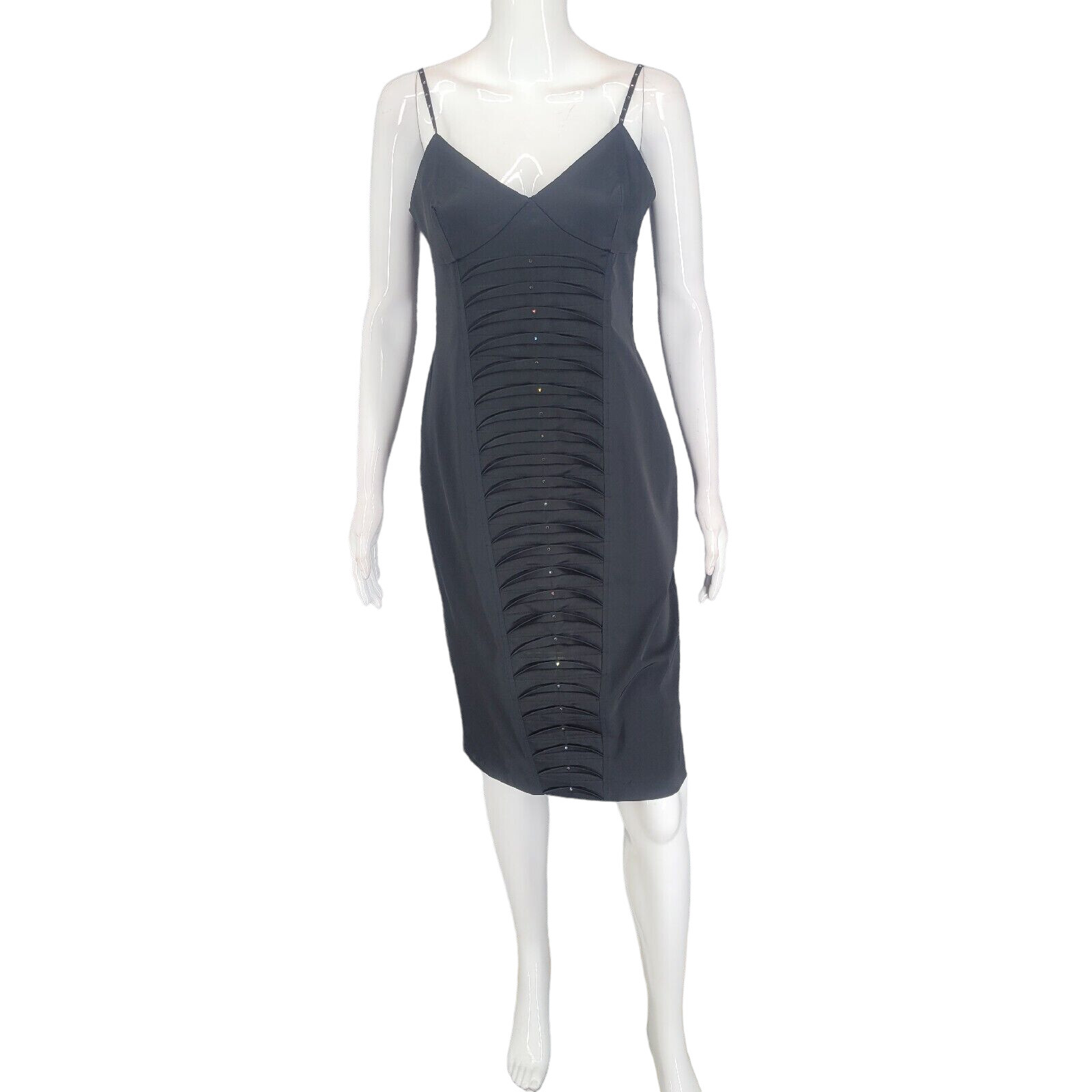 B2 Balizza Women’s Dress Small Sz 40 Party Cocktail Modern Polyester Lycra Top