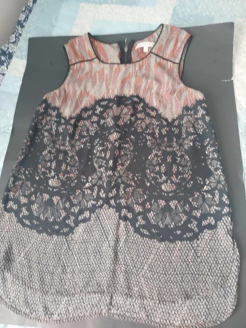 Daniel Rain DR2 Boho Dress Women’s Size Small Sleeveless Shift