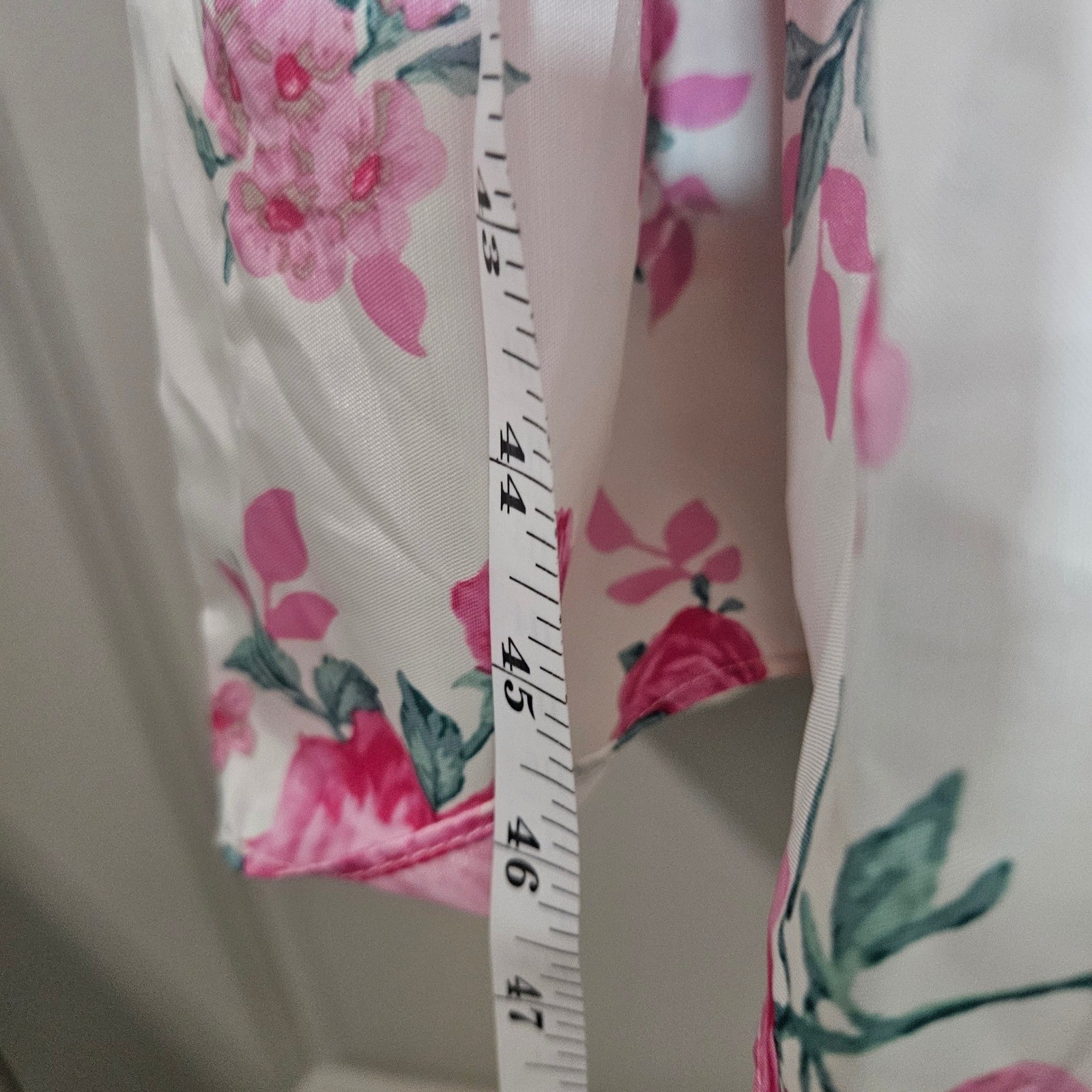 LoveShackFancy Target Floral Smocked Tiered Midi Dress Ivory Pink Size S NWT