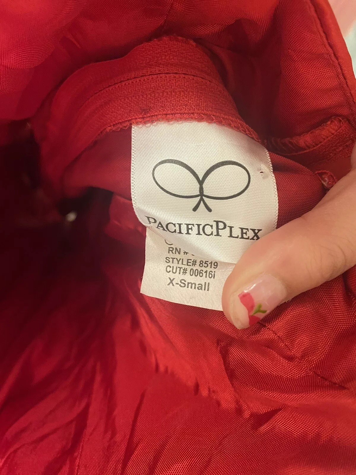 Red cocktail bubble dress