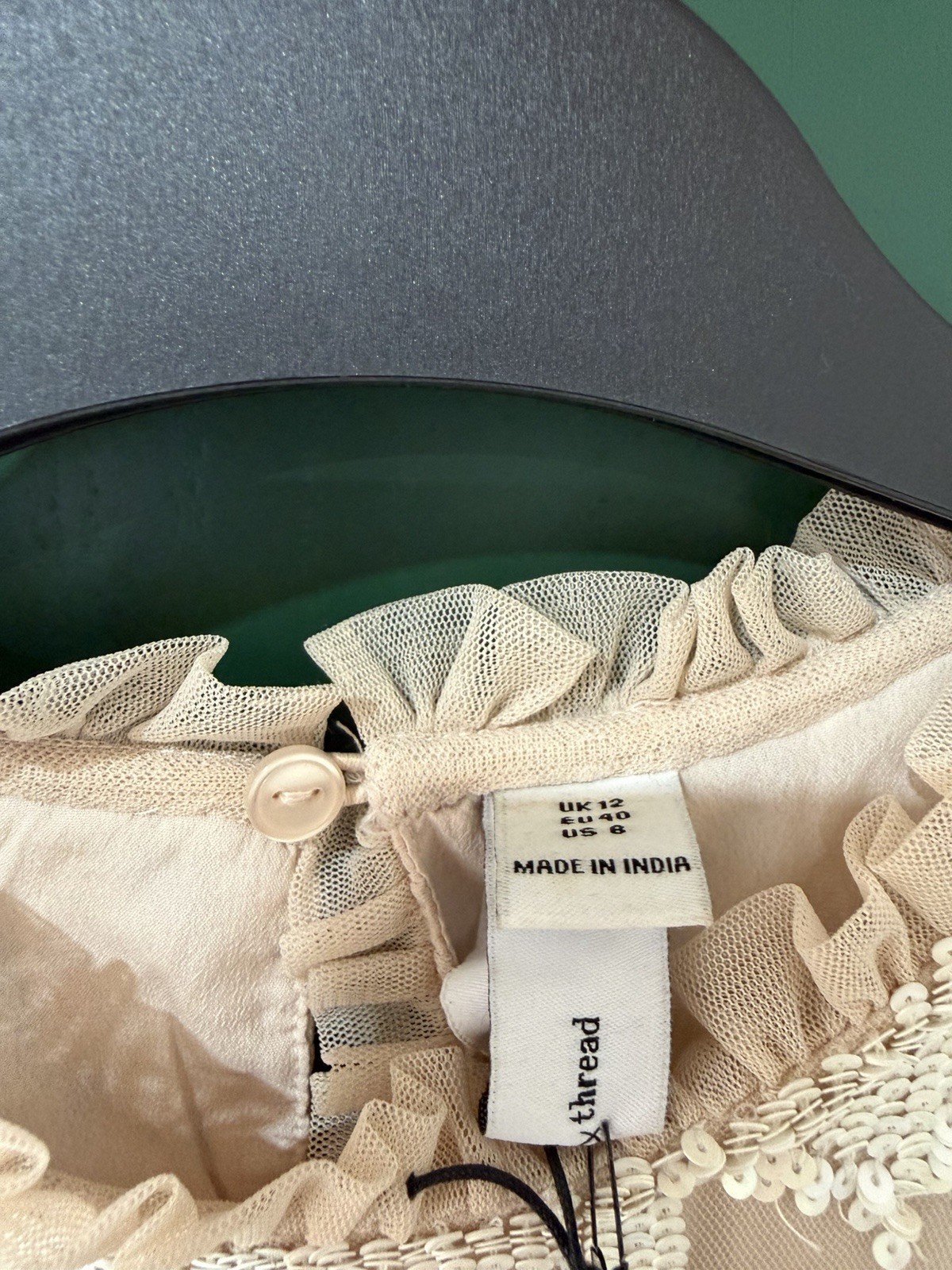 Needle And thread Sequin Dress. Size 12.