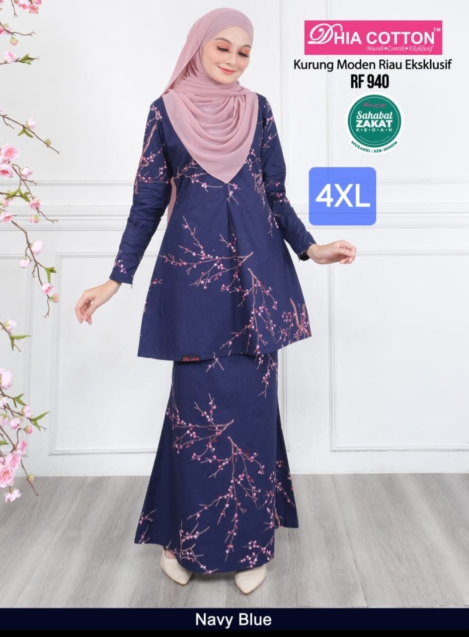 2 sets of Baju Kurung PRE LOVE Long sleeve Modest wear cotton BF Friendly