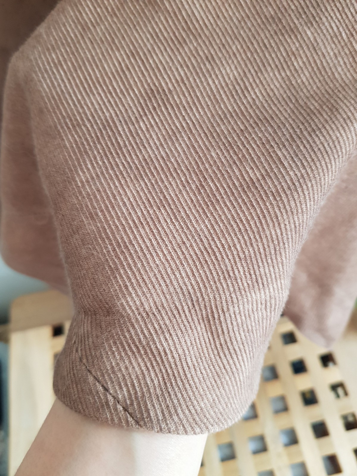 Zara Brown Textured Maxi Dress, UK Size M 10-12 Linen Pockets