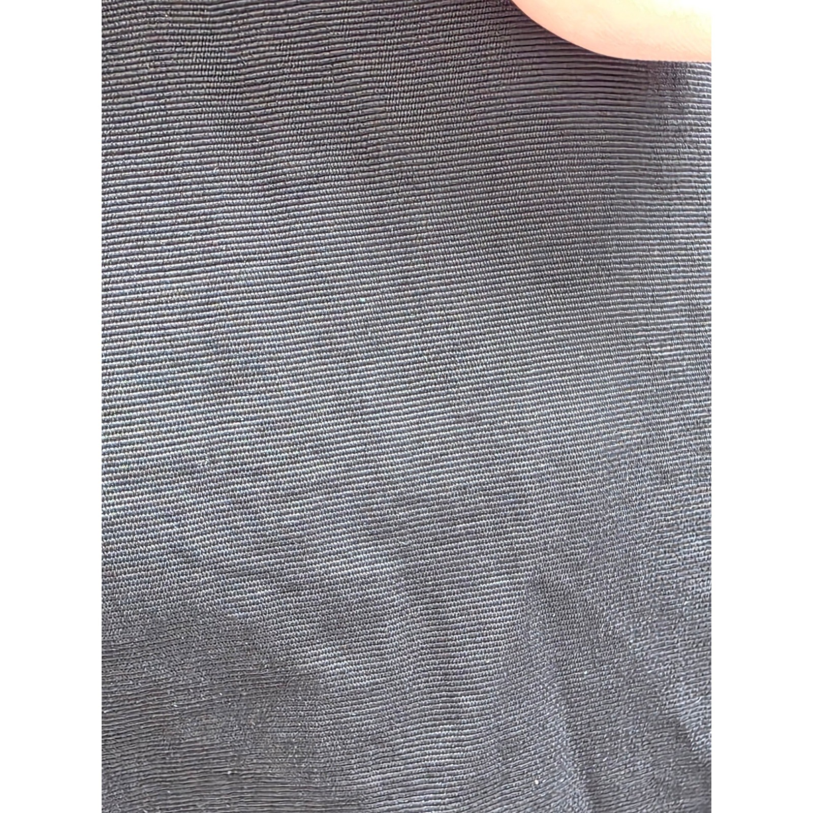 H&M Black Puff Sleeve Mini Dress Open Back Bow Tie XL 13103212 New