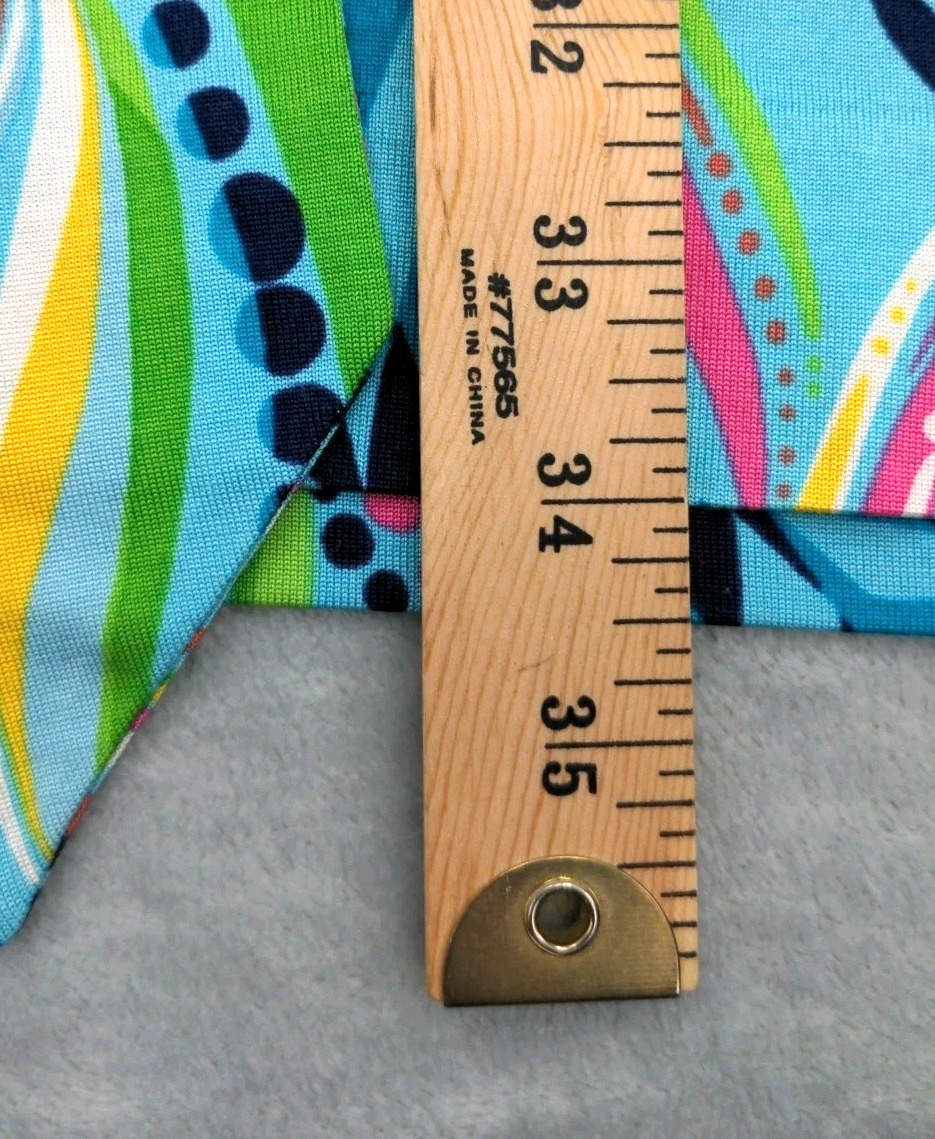 Lilly Pulitzer Multicolor Silk/ Cotton Blend Tunic Dress Tropical Resort XS