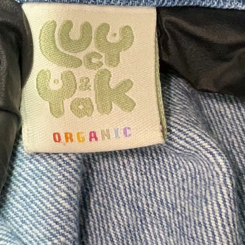 Lucy & Yak Mini Pini Dress Denim Mid Wash Large / UK 18-20 EUC Organic Cotton