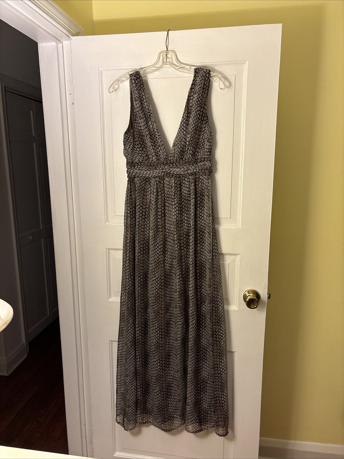 Ya Los Angeles Women Size Small Maxi Long Party Dress Zip Lined