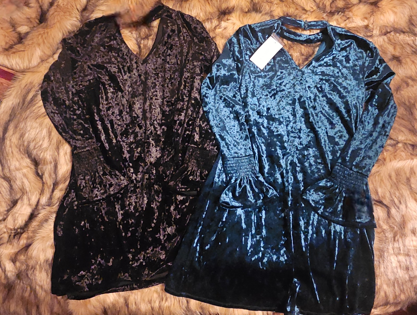 Marc Bouwer Unlimited Velor Poet Dress Whimsigoth NWT NWOT XS