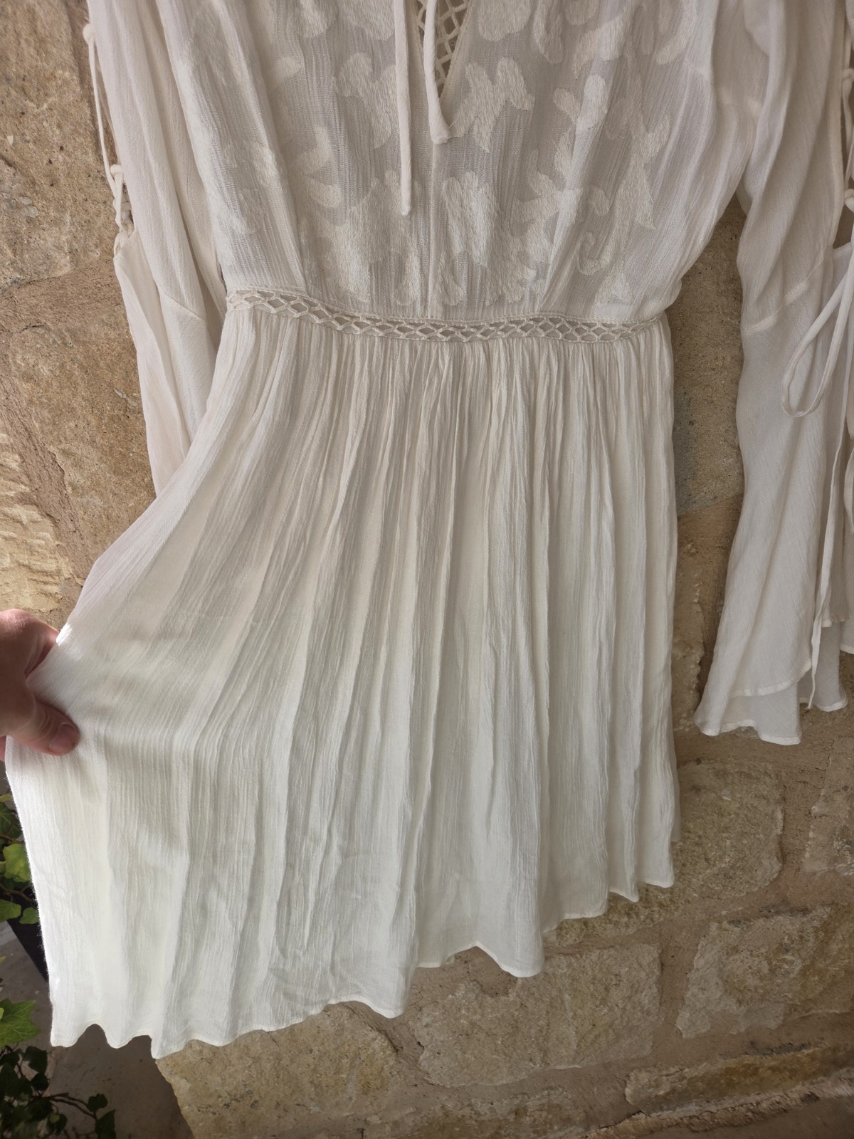 Stunning River Island Cream Boho Dress