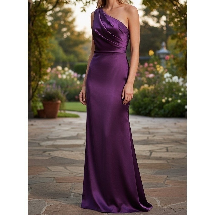 Ine Evening Gown Womens 6 Satin Corset Back Formal Maxi Wedding