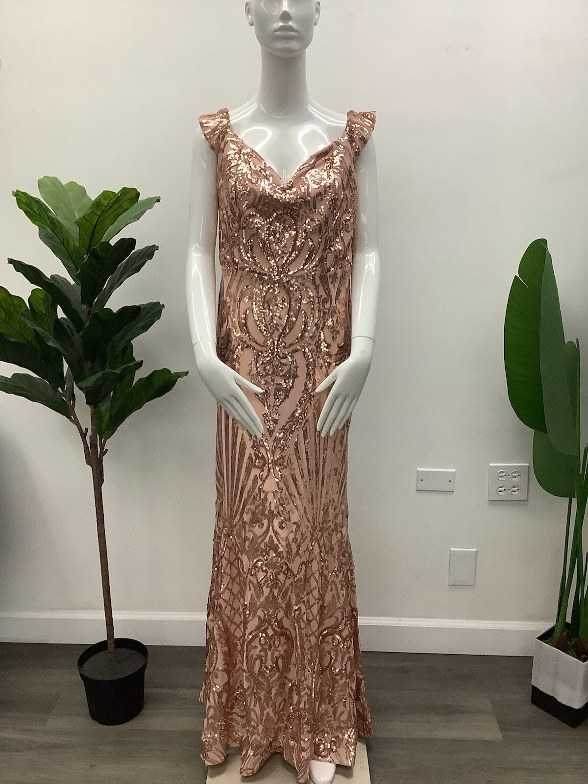 🌸 Elegant Pink Maxi Dress – Women’s Size XXL 💖