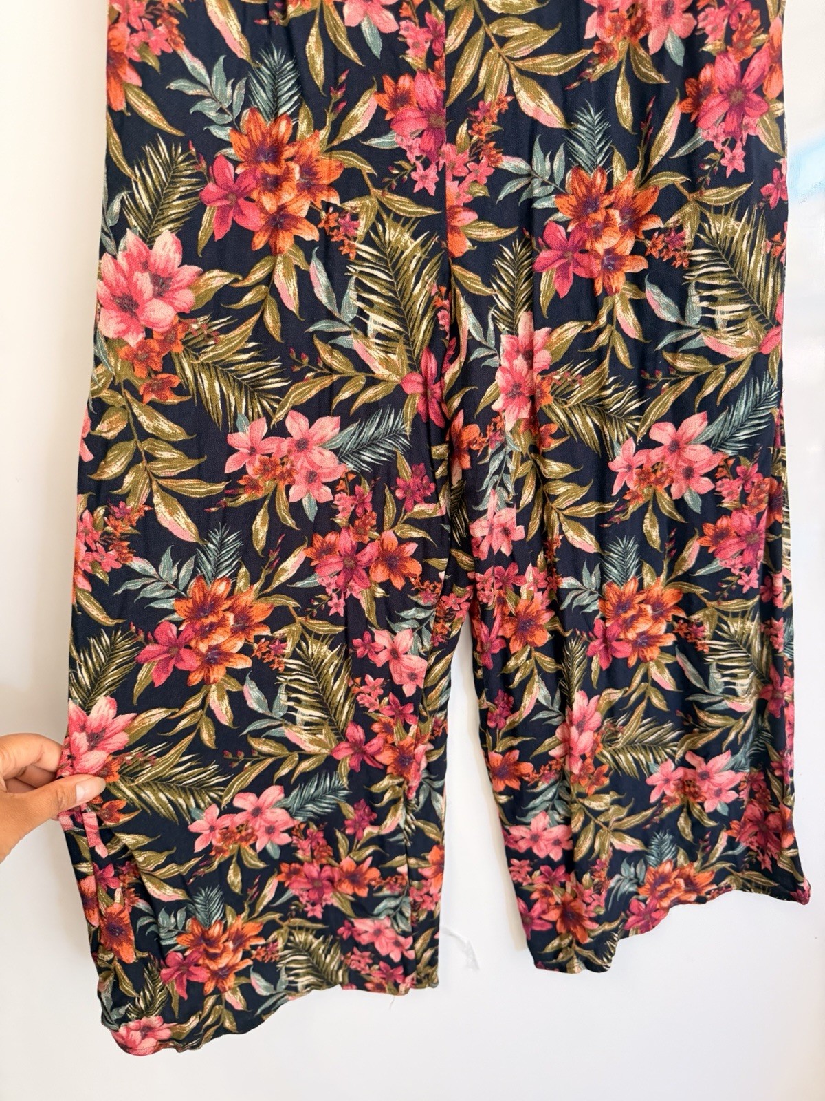American Eagle Strapless Romper Sz S Floral Multicolor-Romantic