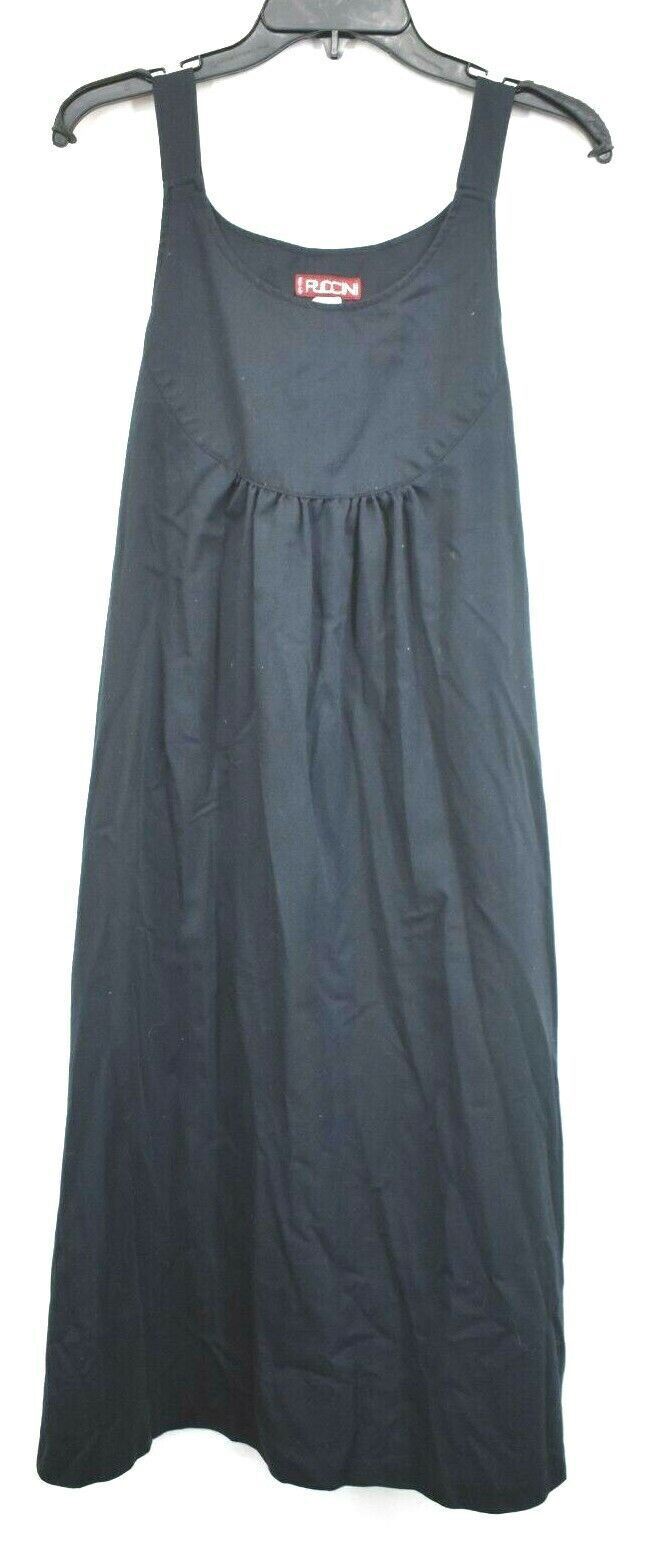 Puccini Womens Scoop Neckline Sleeveless Belted Midi Length Casual Dress M