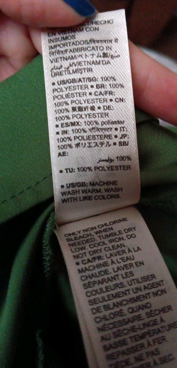 Goodthreads Womens Casual Dress Size Xs Green Short Sleeves Knee Length Belted