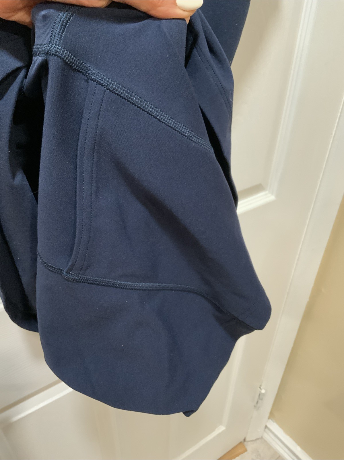 Lululemon Align High-Neck Dress Light Support true navy sz 12