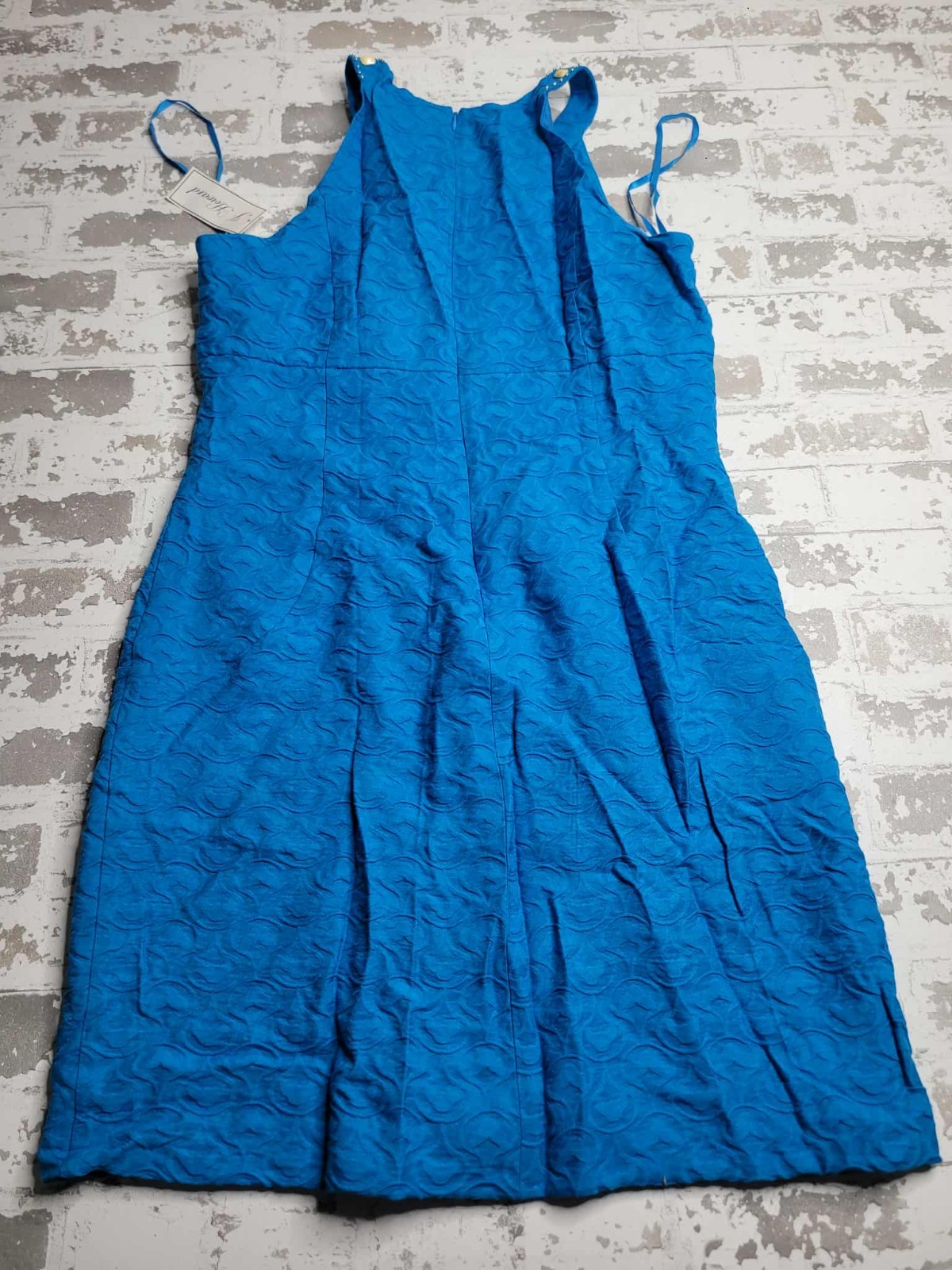 J Howard Missy Blue Dress Size 14 NWT