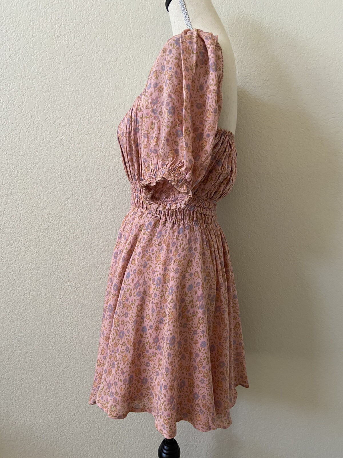 NWT Small Spell & the Gypsy Rae Mini Dress Pink Floral Revolve