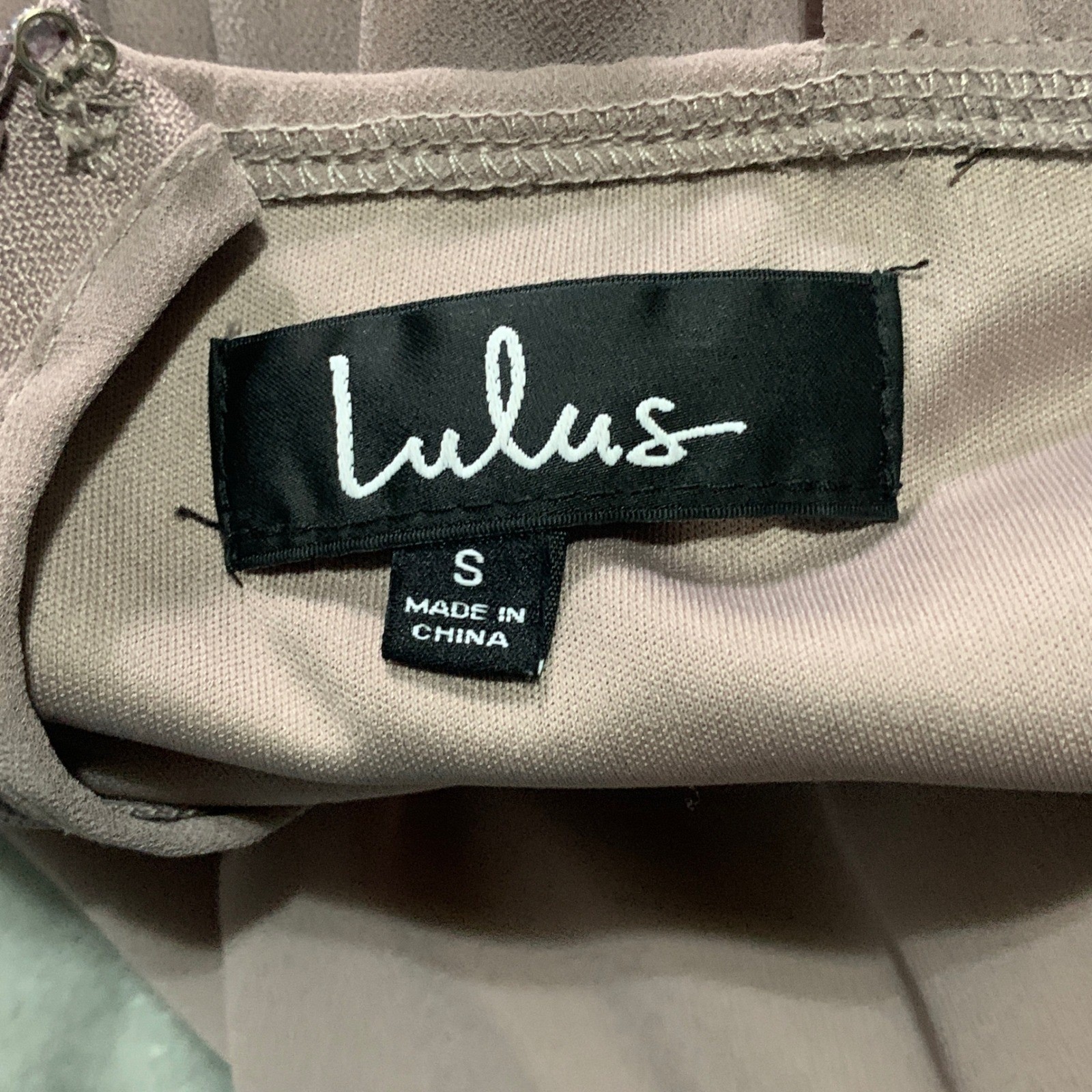 Lulus Heavenly Hues Mauve Rose Halter Maxi Dress Small Pink Formal Bridesmaid