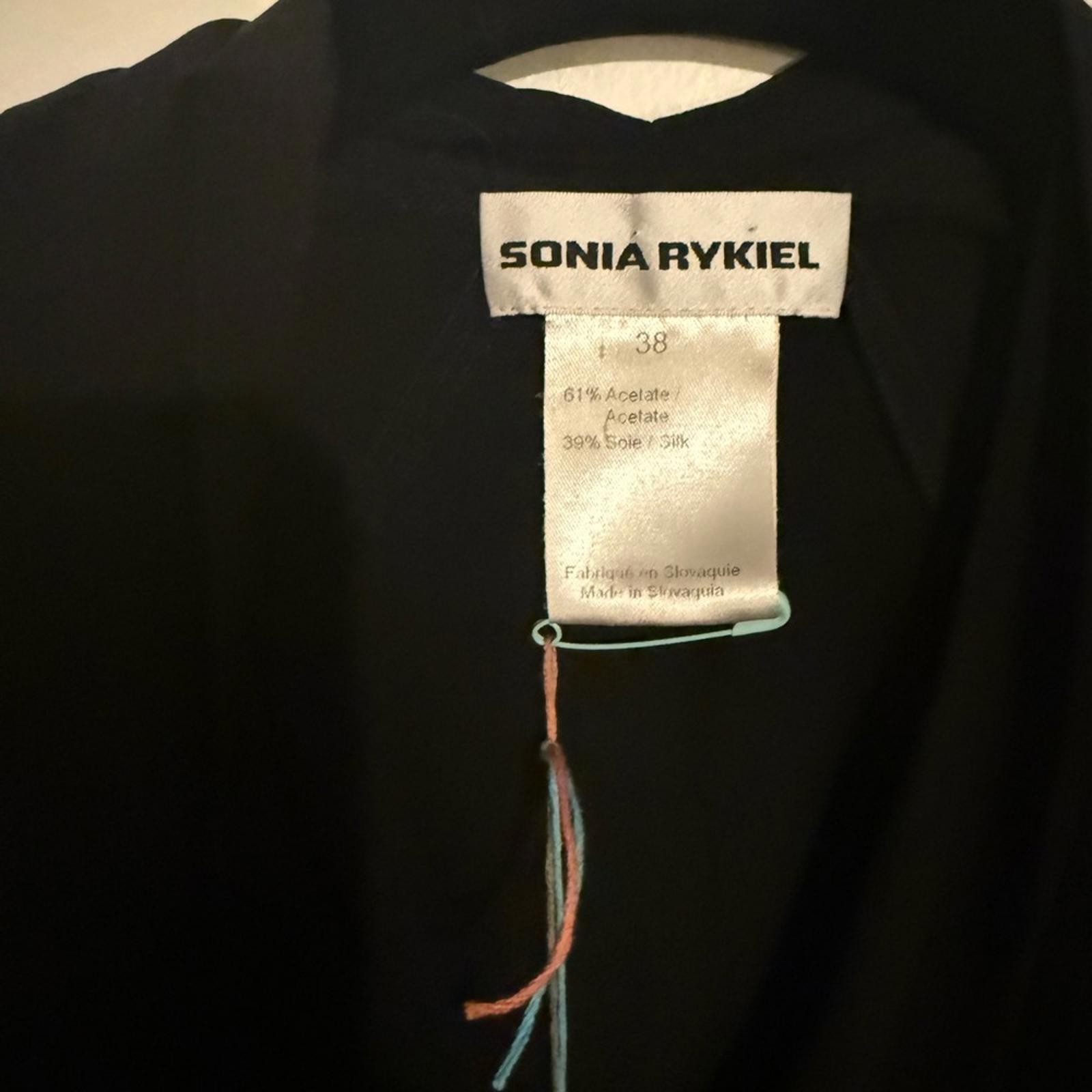 Sonia Rykiel Button Top Empire Waist Dress 38