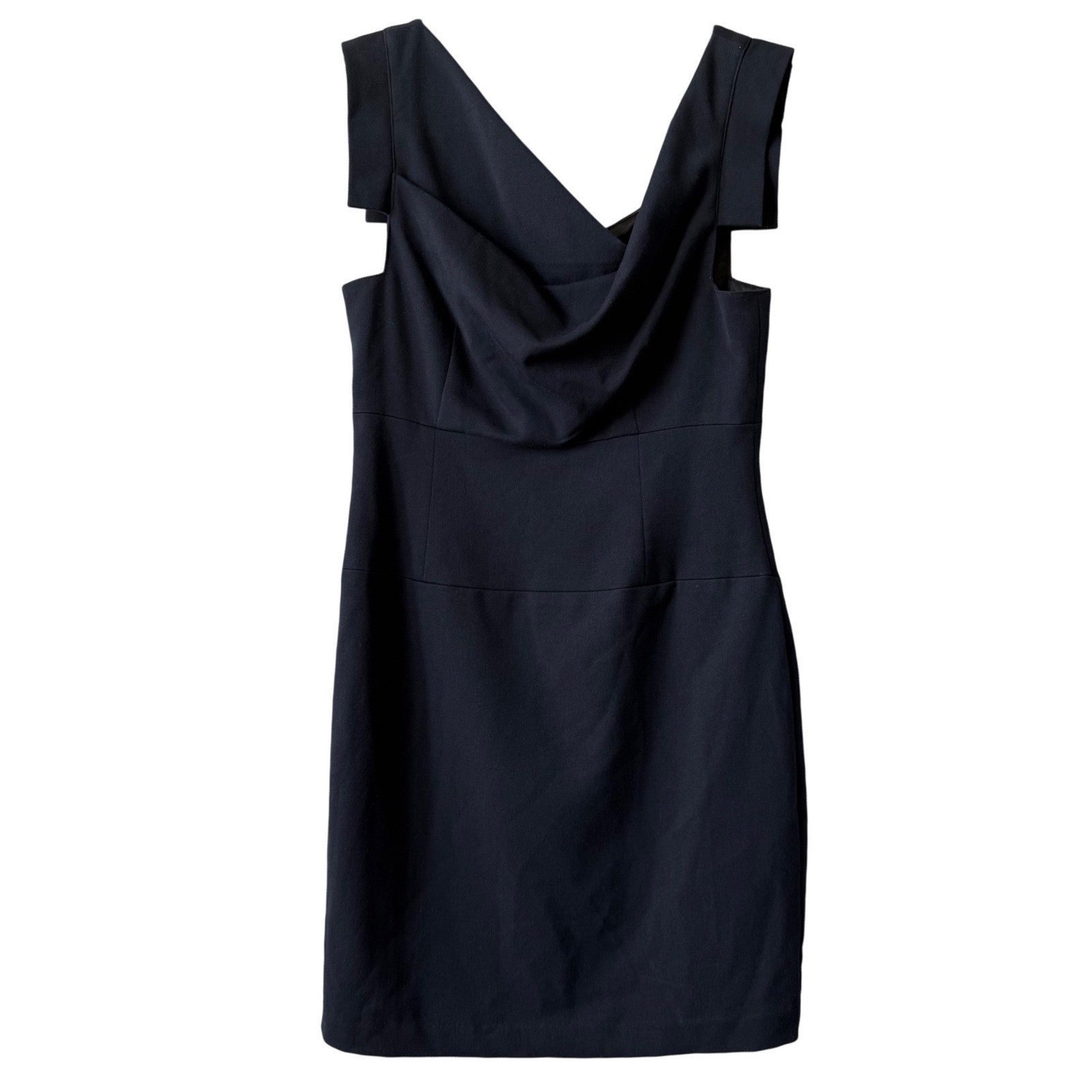 Venus Navy Sleeveless Sheath Dress Cocktail Party Evening Career Women’s 8