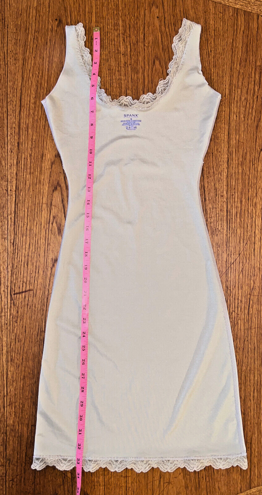 SPANX By Sara Blakely, Scoop Neck Light Control Slip In Beige, Size Small