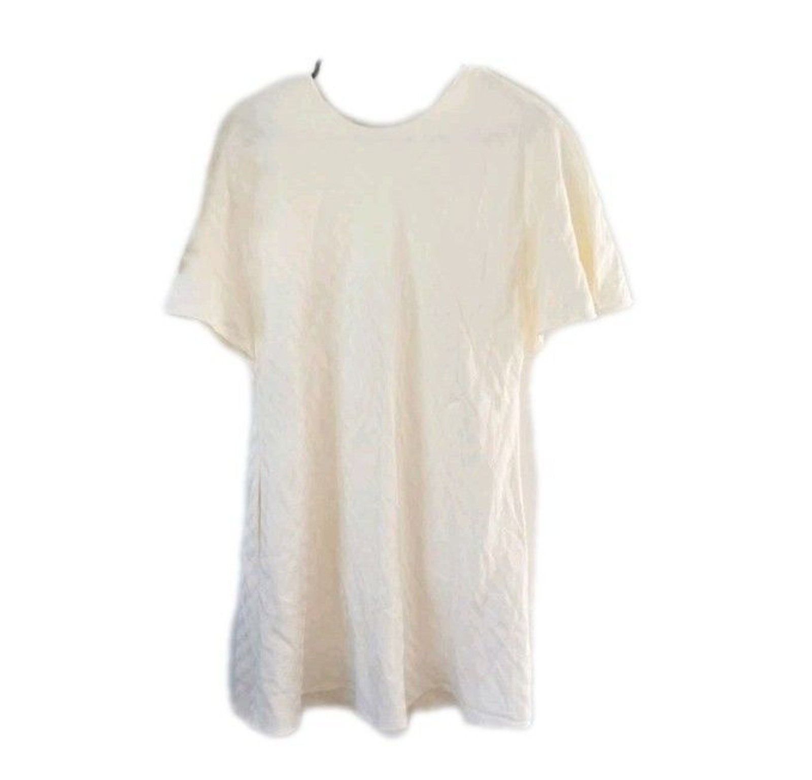 Banana Republic 2024 Ice Vanilla Ivory Mini Dress Linen Blend Women’s Medium