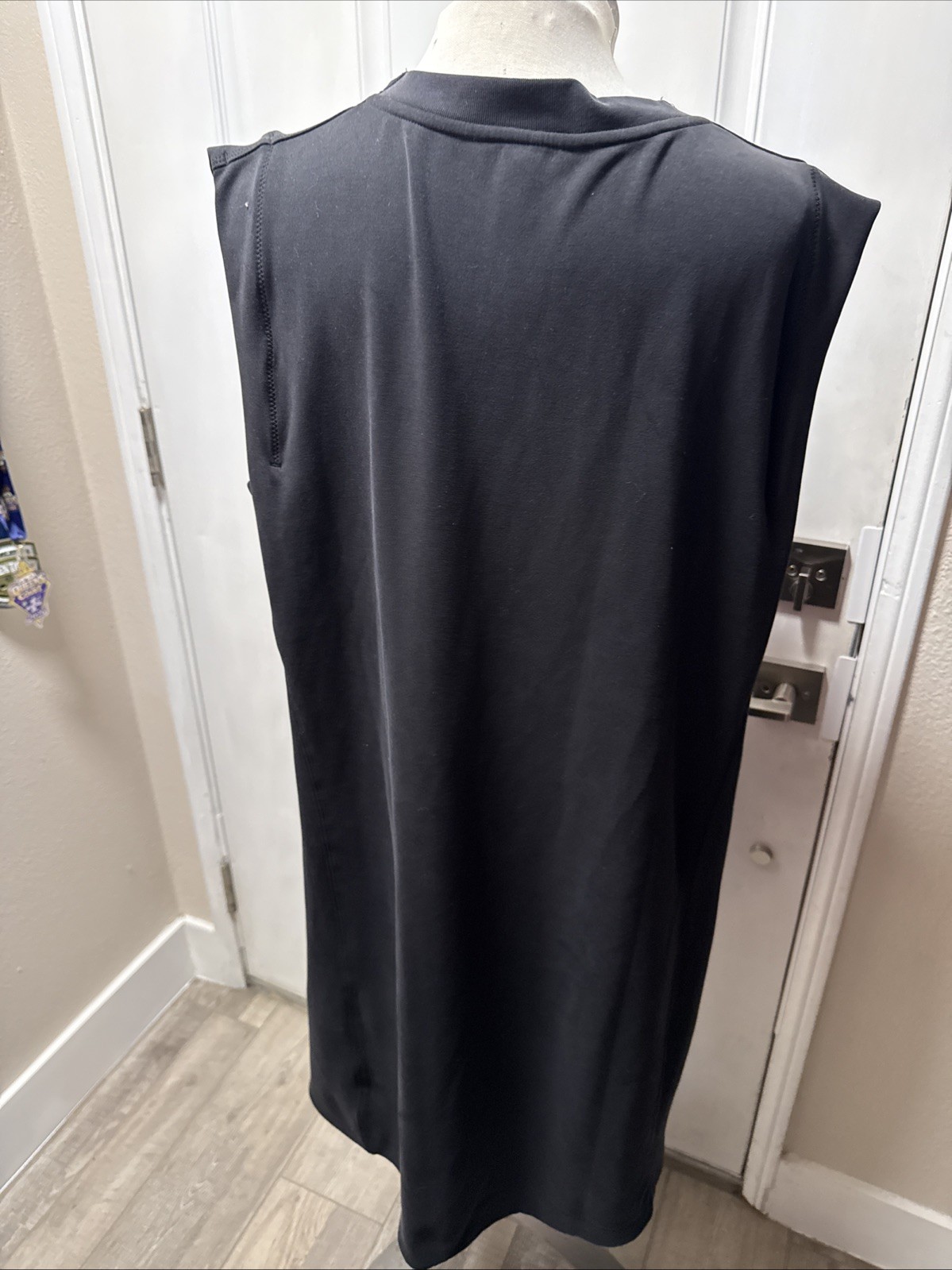 Athleta Women’s Athletic Essentials T-Shirt Tank Dress Black Athleisure XL
