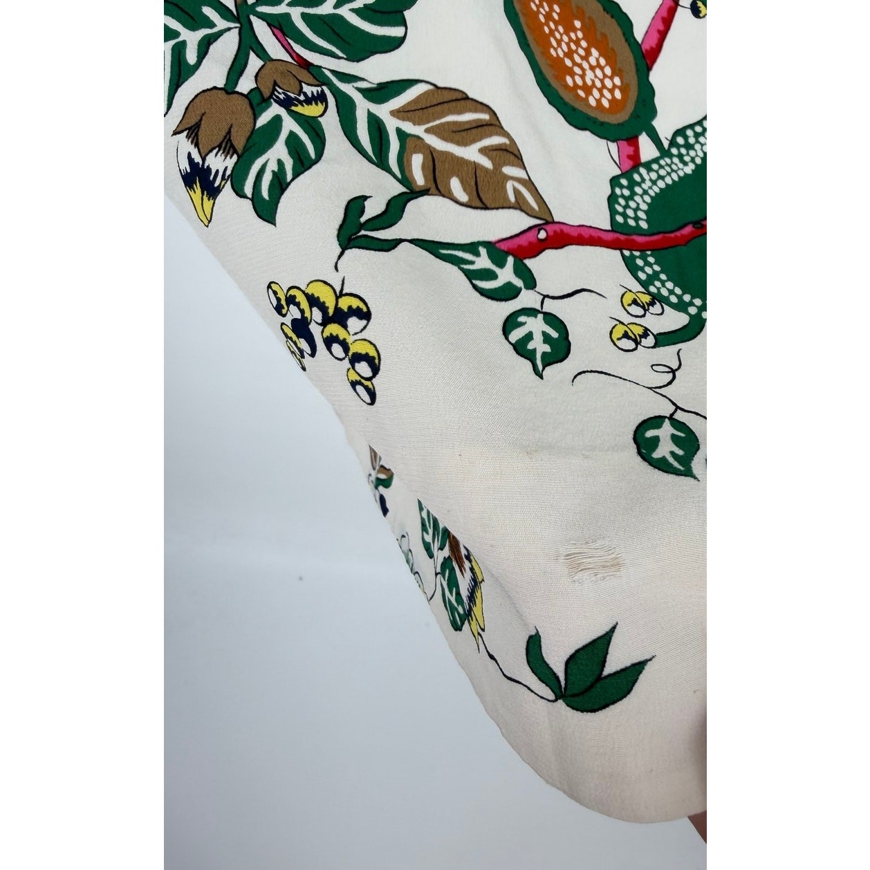 Tory Burch Happy Times Shift Long Sleeve Silk Mini Dress Size 2