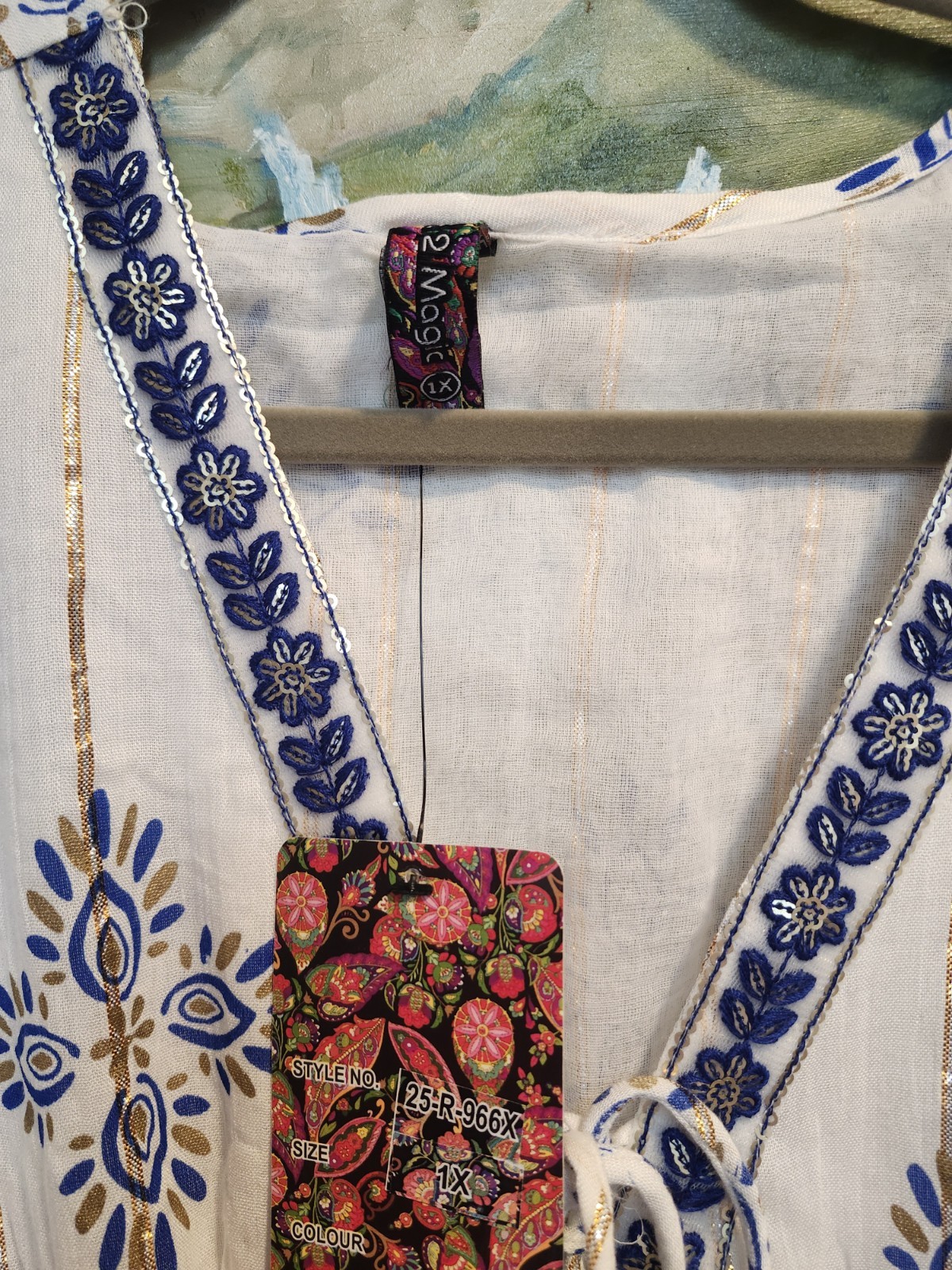 Me 2 Magic 1X Plus Women’s Boho Dress