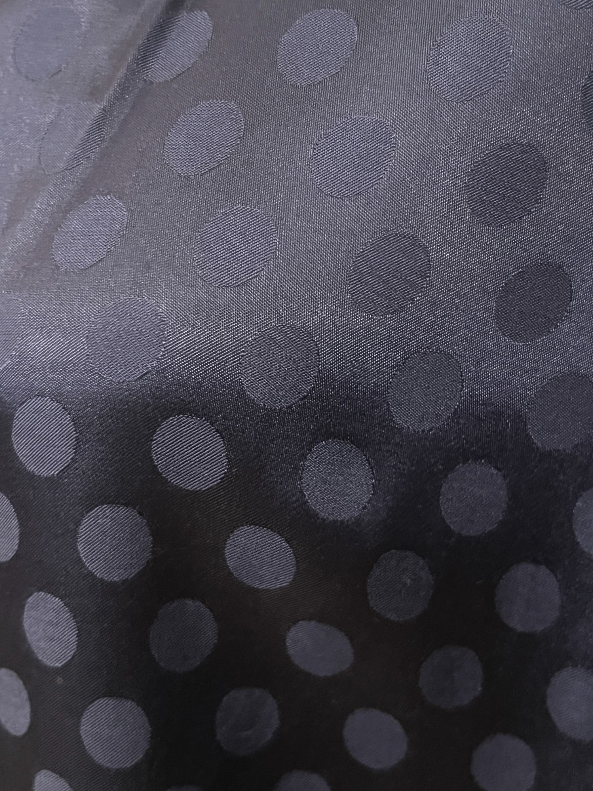 Haven Well Within Shift Dress Navy Polka Dot Jacquard Soft Viscose NWT Size S