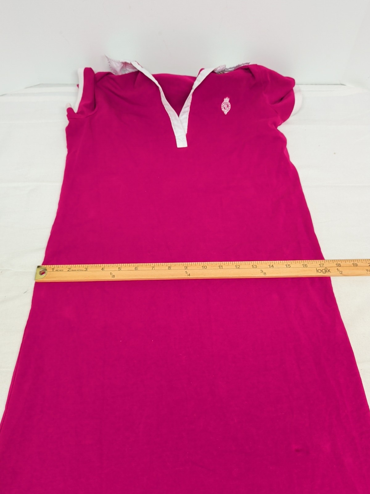 Lauren Ralph Lauren Active Pink Polo Dress Small Preppy Y2K Tennis Style Awesome