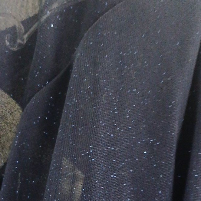 Navy Blue Sparkle Shawl Wrap Sleevless Built In Slip Cocktail Or Evening Dress