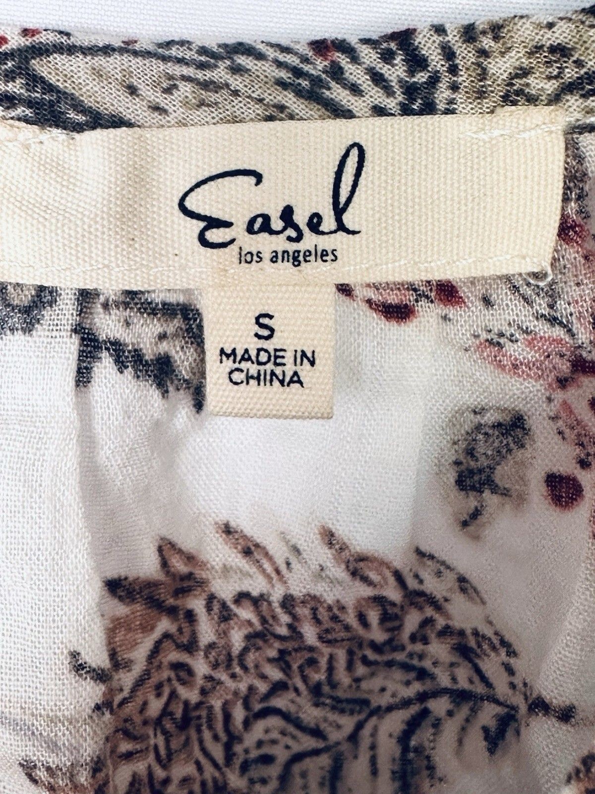 Easel Floral Off Shoulder Cold Shoulder Shift Short Dress Women S ET6586