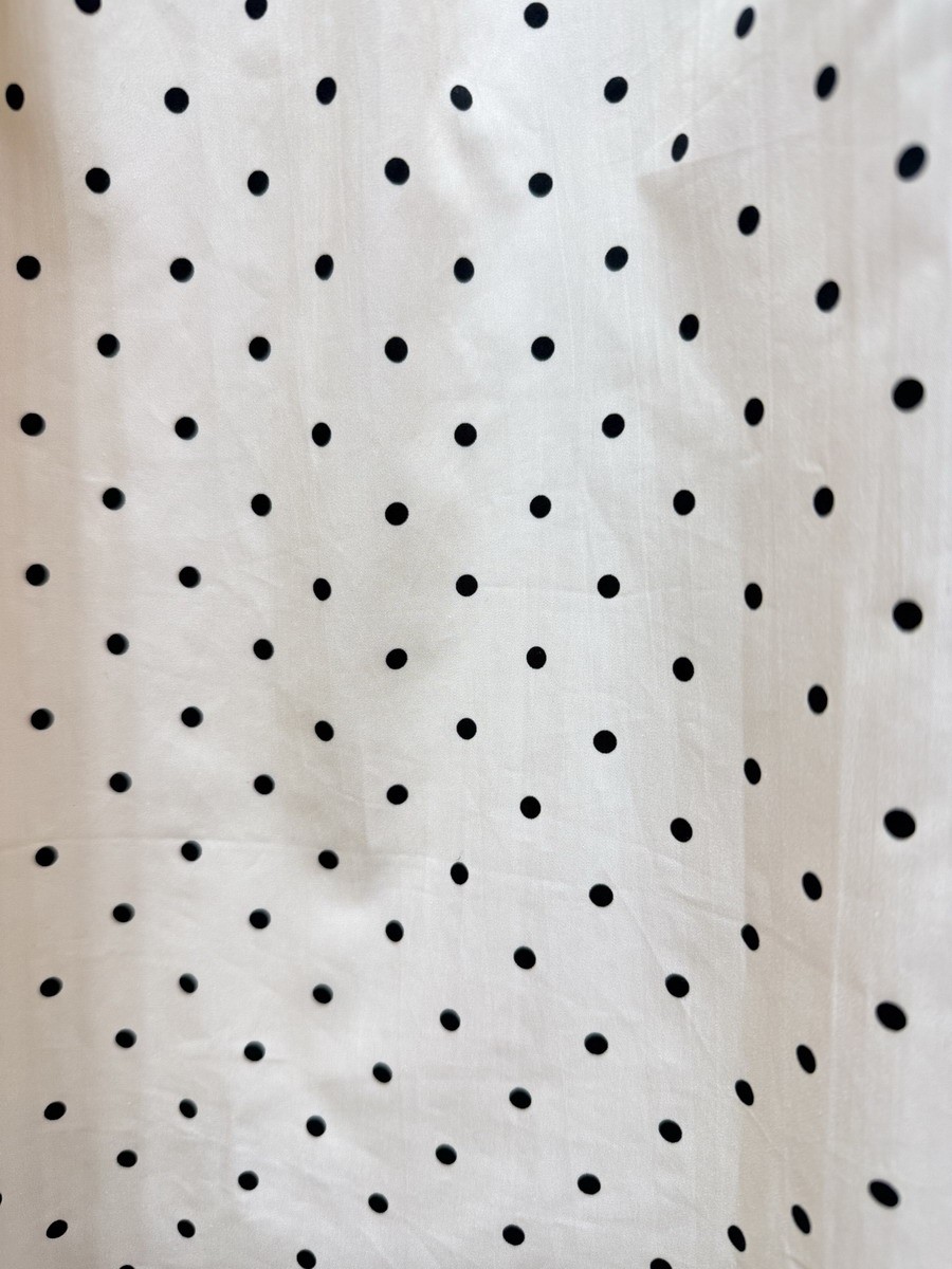 2026 NEW AUTHENTIC Self-Portrait Cream Boucle Polka Dot Midi Dresses