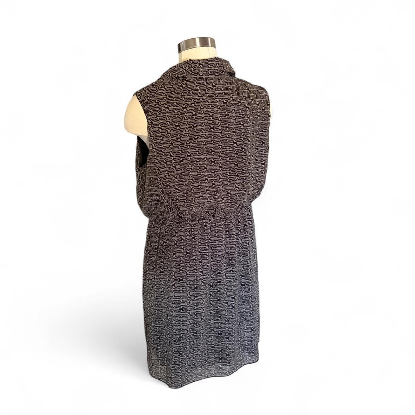 Enfocus-studio Women’s Brown and Black Dress