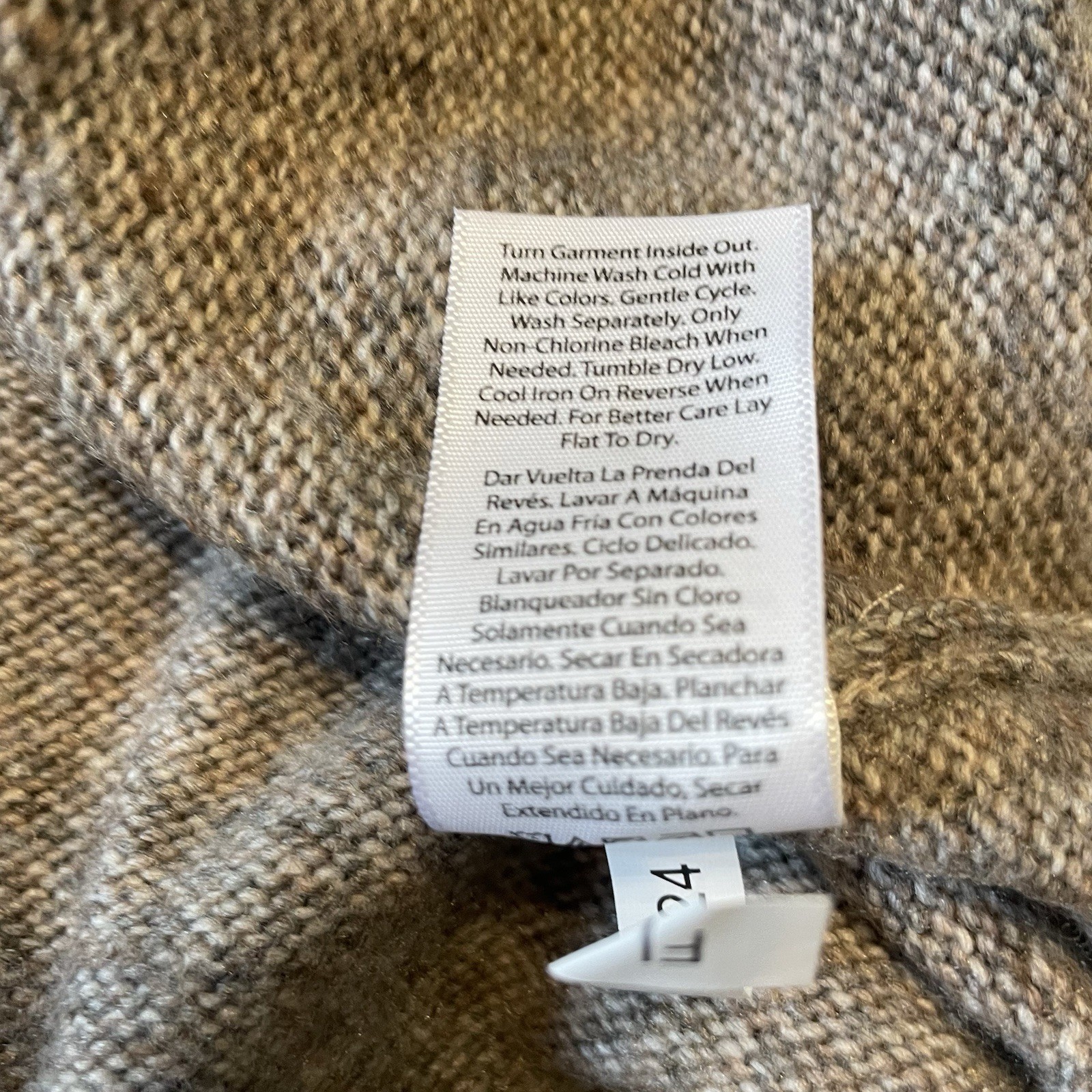 XL Free Assembly Womens Turtleneck Sweater Mini Dress Light Heather Oat New