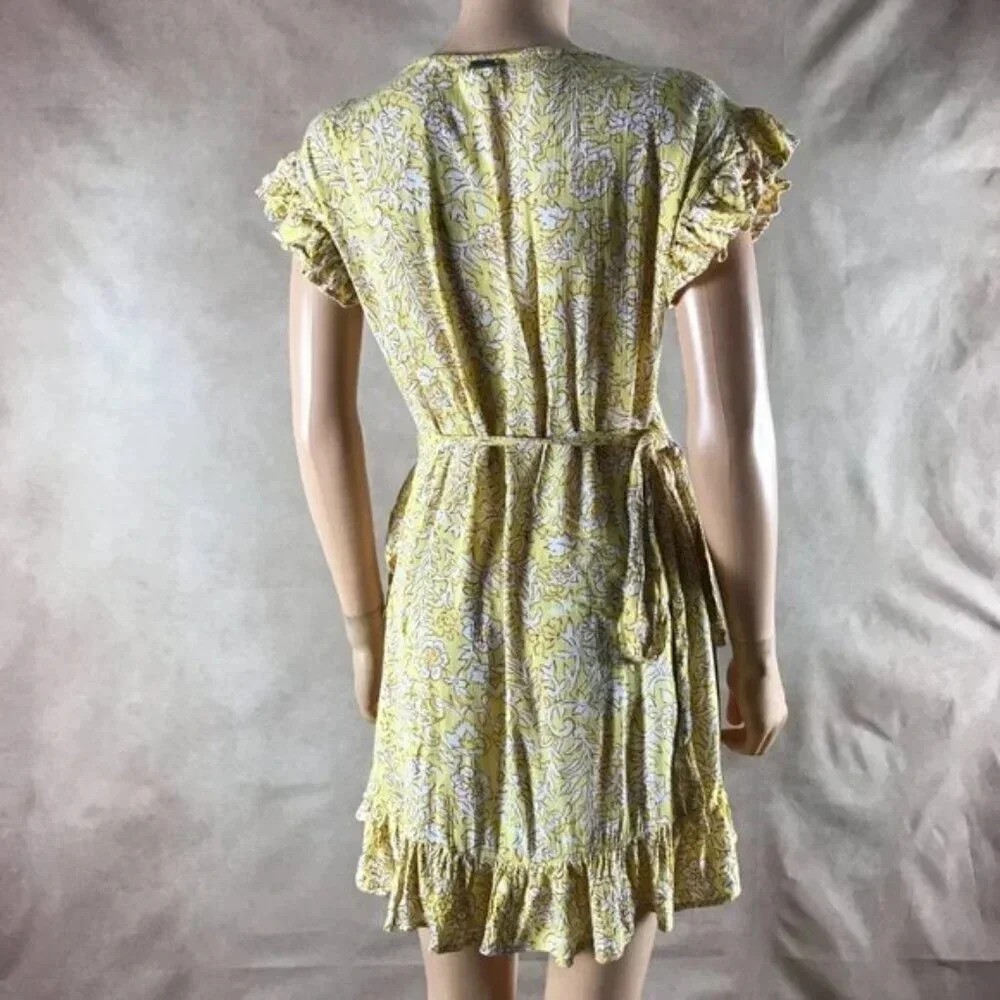 BILLABONG Floral Summer Wrap Dress SMALL