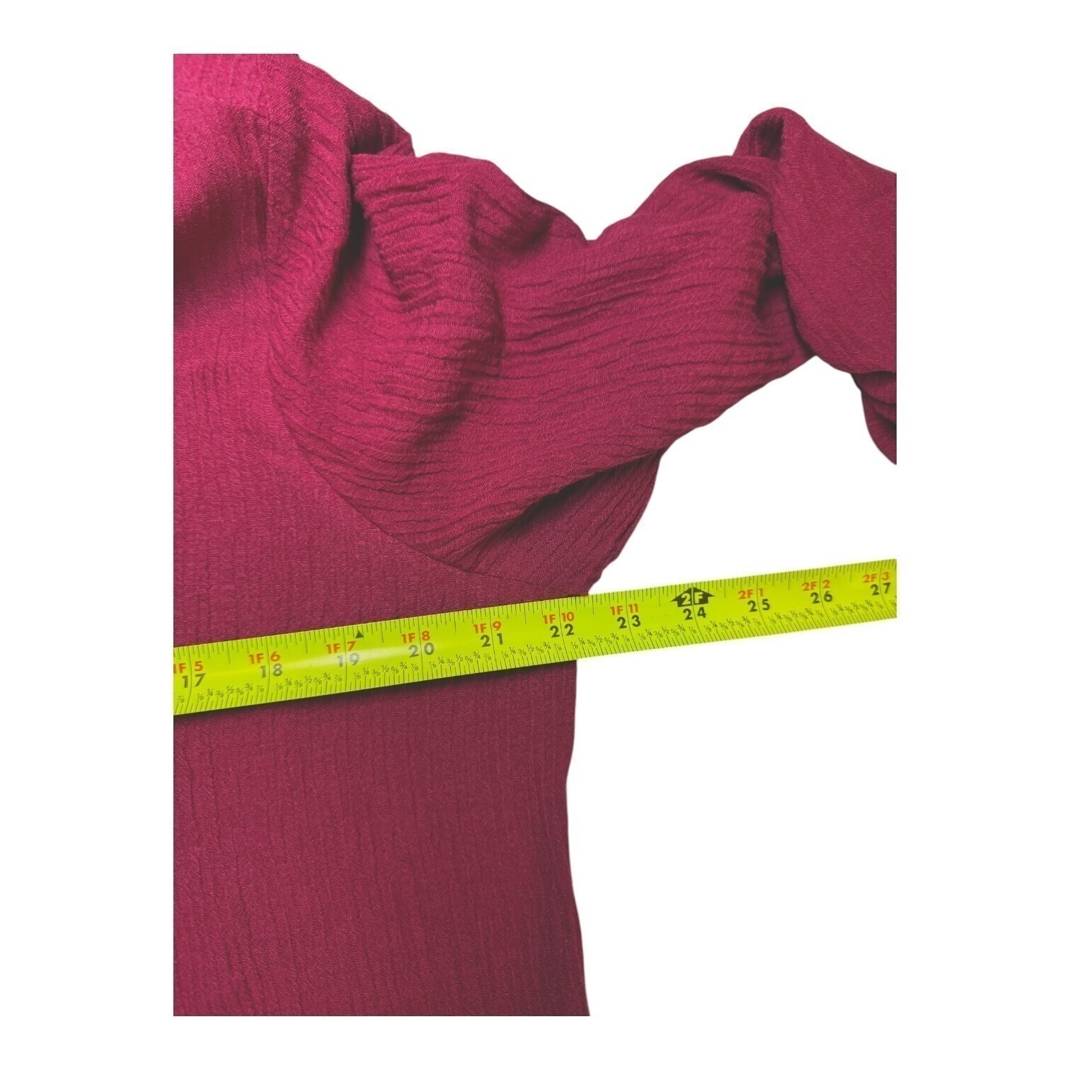 Soft Surroundings Everly Guaze Berry Midi Dress Sz Large Lagenlook New W/Tags