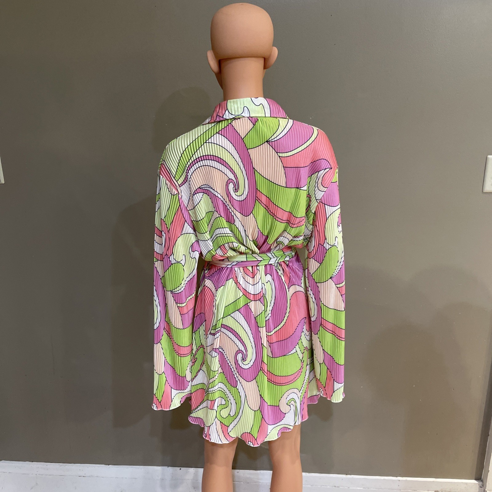 Vintage Disco Style Halloween Party Wedding Church Tea Dress size xl college