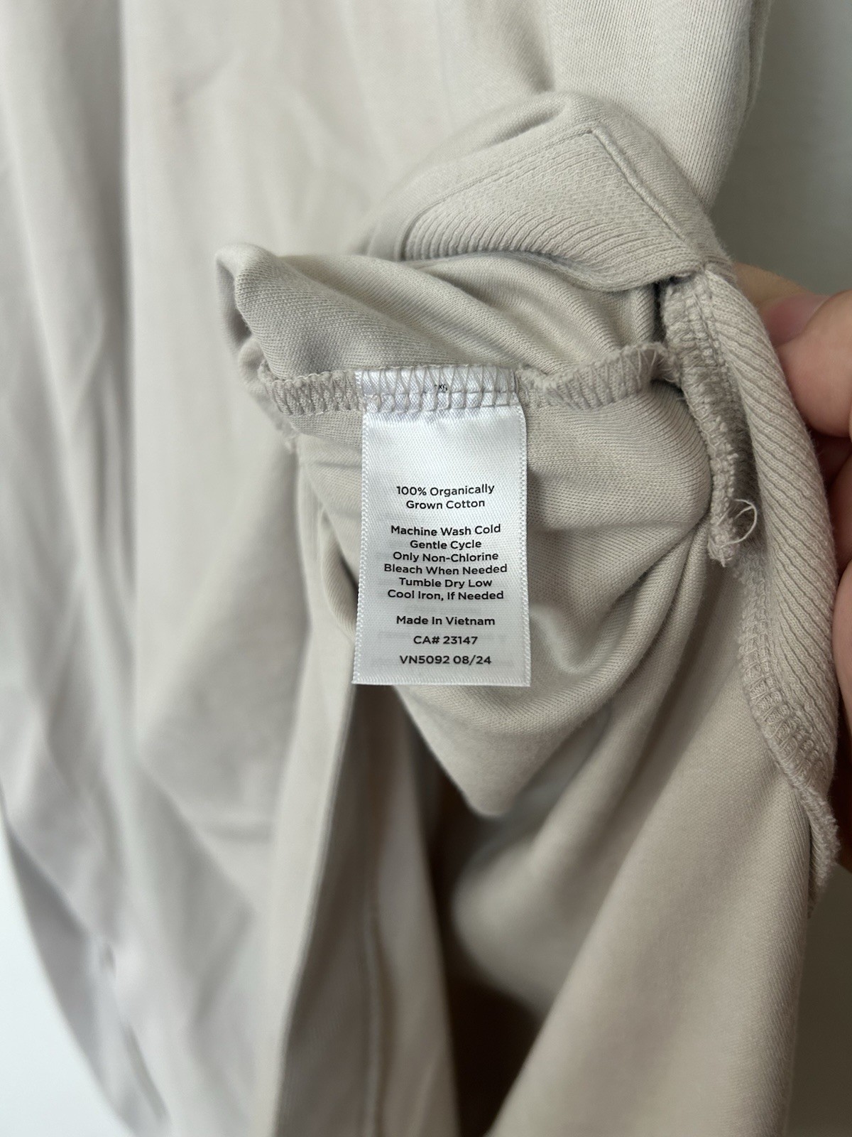 Haven Well Within Organic Cotton Interlock Collared Midi Dress Shiitake Size XXL