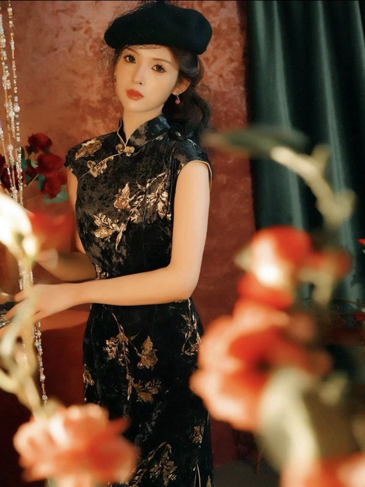 A31 Elegant High-End Improved Cheongsam Dress 2026 New Chinese Style Vintage Ret