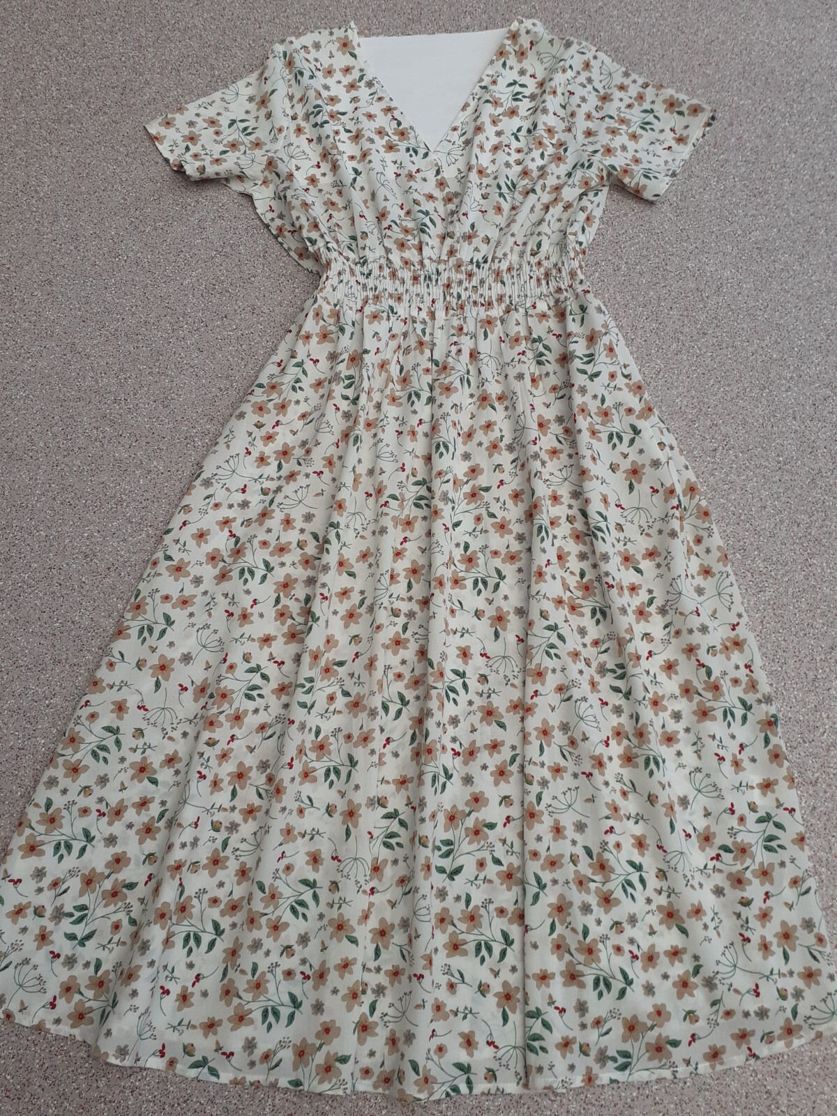 Vintage SilkyTea Dress UK 12 (EU 38 USA 8)