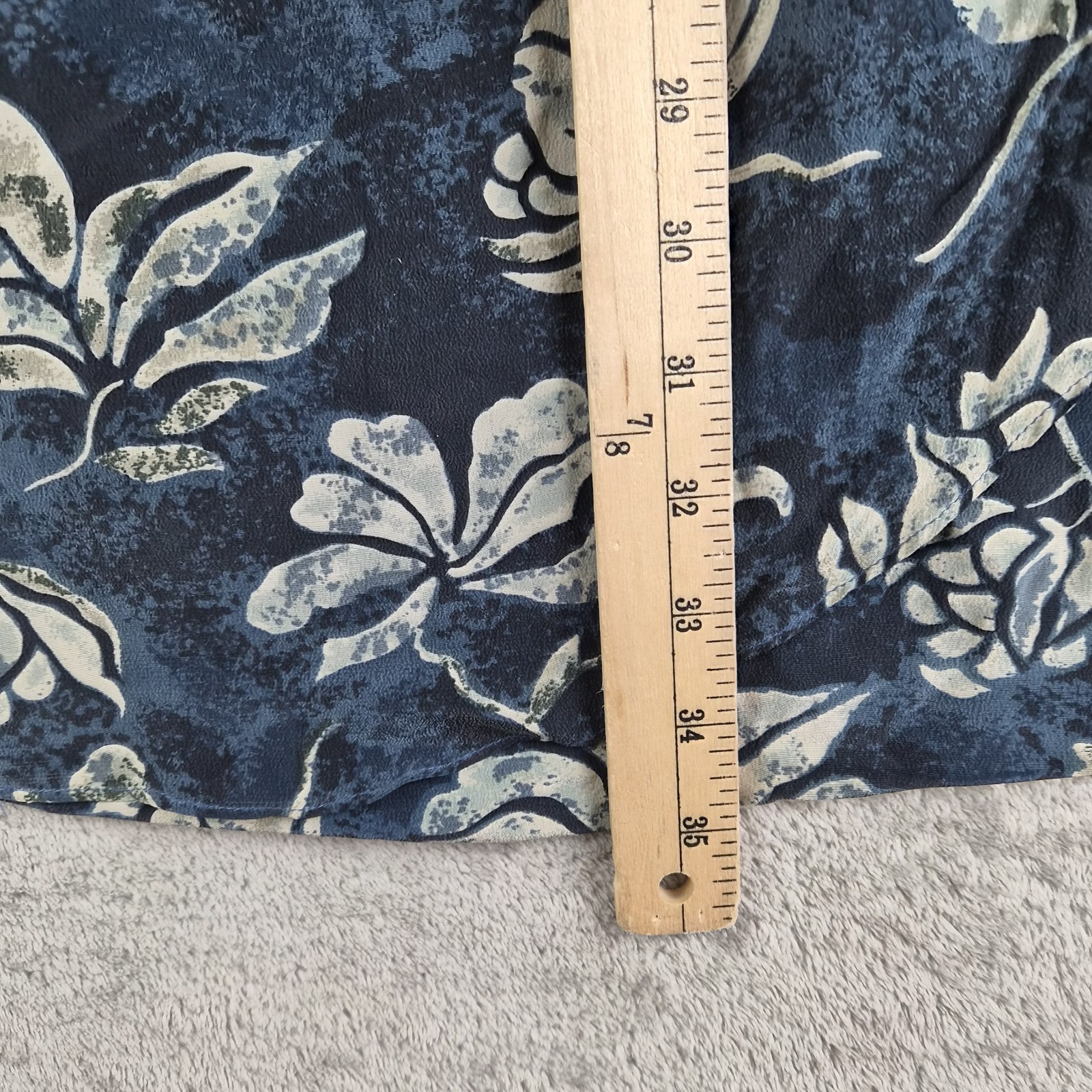 Nancy Crystal Midi Dress Medium Navy Blue Floral Silk Sleeveless Event Party