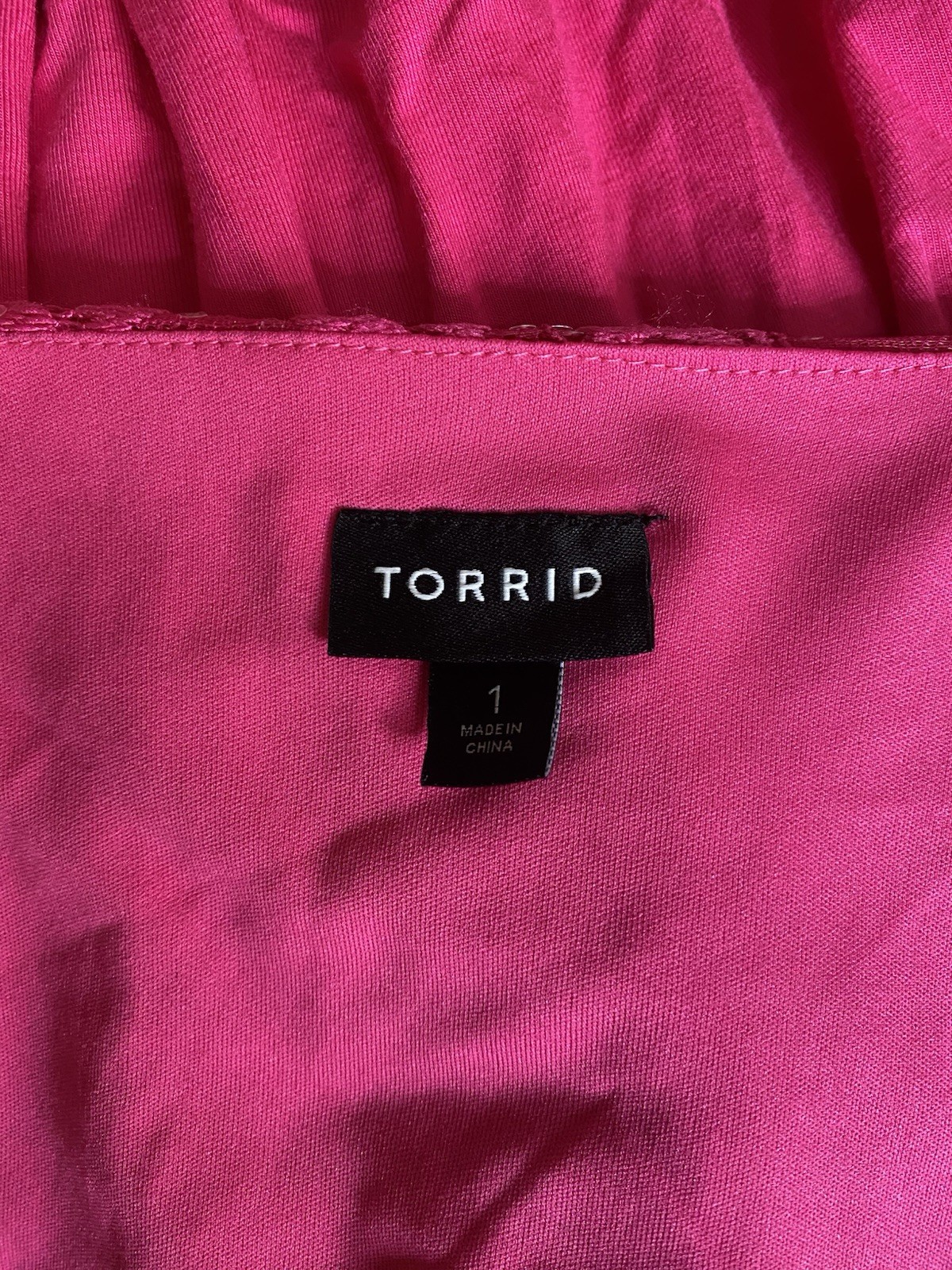 Torrid At The Knee Super Soft Lace Sequin Contrast Fit N Flare Dress Size 1X