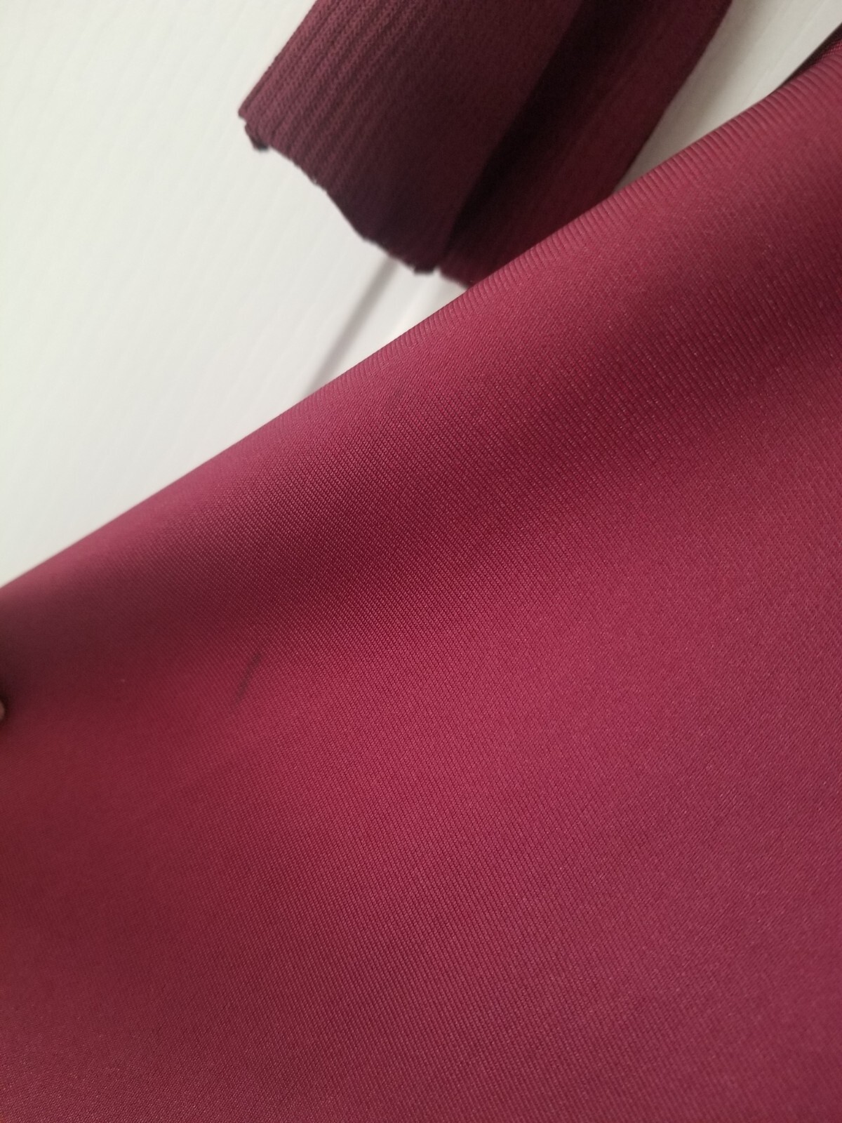Ted Baker Zadi Midi Dress Knitted Bodice Burgundy Maroon Size TB 3 UK 12