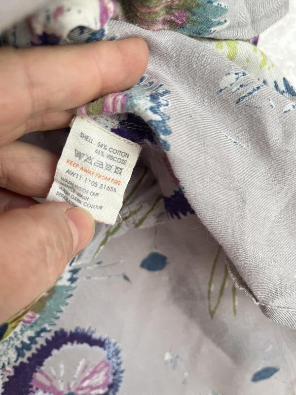 Women white stuff dress grey viscose 40/L/48 #BVEZ