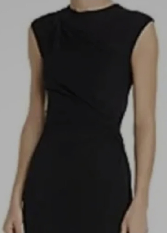 T by Alexander Wang Twisted Top Women’s Medium Black Sleeveless Jersey NWOT