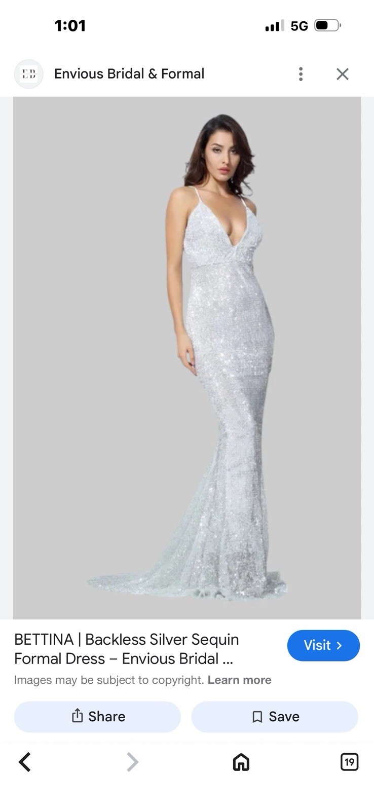 Silver Sequin Glitter Maxi Dress Strapless Formal Evening Prom Gown