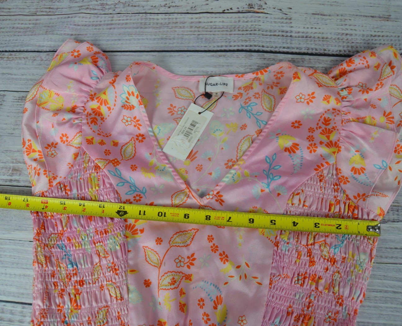 Sugarlips Sugar Lips Savannah Floral Dress Size Medium NWT